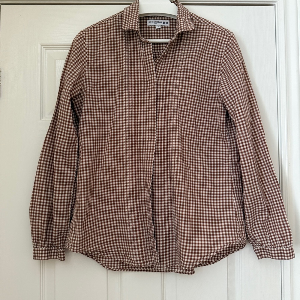 Uniqlo Brown Shirt